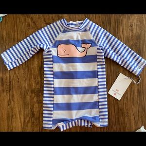 Vineyard Vines Rash Guard Baby Swimsuit 3-6 mos